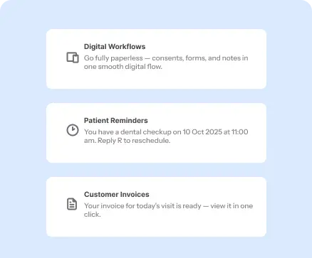 Automated appointment reminders reduce patient no-shows in dental clinics